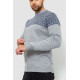 Светр чоловічий, колір сіро-синій, 161R898