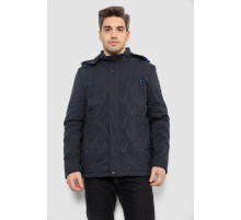 Куртка чоловіча демісезонна з капюшоном, колір синій, 244RL9159AL