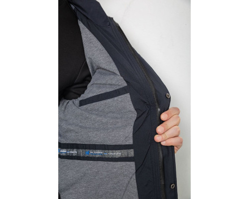 Куртка чоловіча демісезонна з капюшоном, колір синій, 244RL9159AL