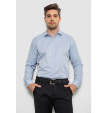 Сорочка чоловіча з довгим рукавом, колір блакитний, 214R836