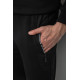 Спортивні штани чоловічі на флісі, колір чорний, 244R6120