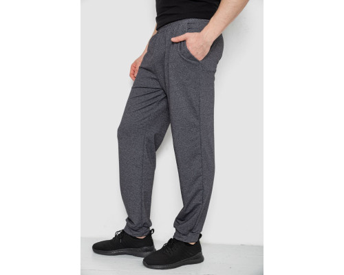 Спортивні штани чоловічі, колір темно-сірий, 238R122-1