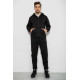 Спортивний костюм чоловічий на флісі, колір чорний, 238R58692
