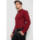 Сорочка чоловіча з принтом, колір бордовий, 214R7365