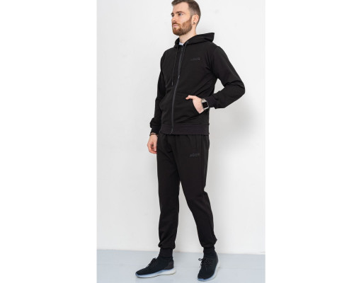 Спорт костюм чоловічий демісезонний, колір чорний, 241R175