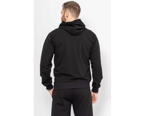 Спорт костюм чоловічий демісезонний, колір чорний, 241R175