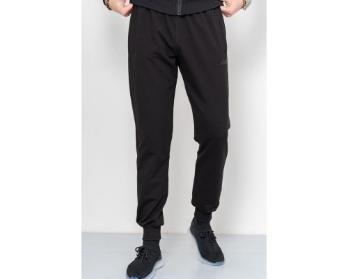 Спорт костюм чоловічий демісезонний, колір чорний, 241R175