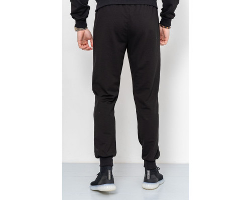 Спорт костюм чоловічий демісезонний, колір чорний, 241R175