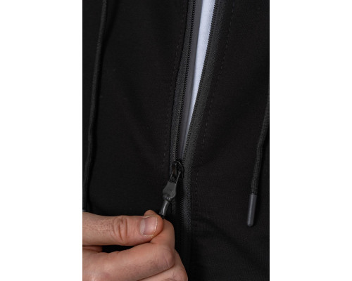 Спорт костюм чоловічий демісезонний, колір чорний, 241R175