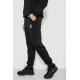 Спортивні штани чоловічі на флісі, колір чорний, 129RA9995