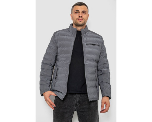 Куртка чоловіча демісезонна, колір сірий, 214R833К