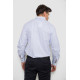 Сорочка чоловіча з принтом, колір білий, 214R7172