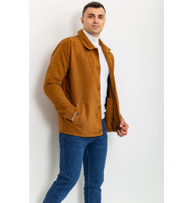 Вітровка чоловіча на кнопках, колір гірчичний, 131R3022