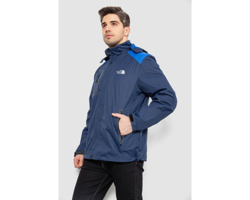 Куртка чоловіча демісезонна з капюшоном, колір синій, 244RL-2515AL