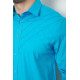 Сорочка чоловіча однотонна, колір блакитний, 214R7466