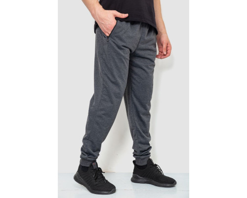Спортивні штани чоловічі, колір темно-сірий, 244R4779