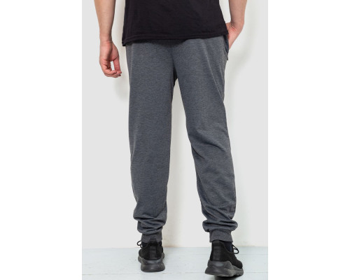 Спортивні штани чоловічі, колір темно-сірий, 244R4779