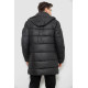 Куртка чоловіча зимова подовжена, колір чорний, 244RH76-10