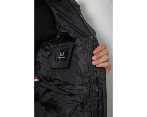 Куртка чоловіча зимова подовжена, колір чорний, 244RH76-10