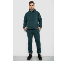 Спортивний костюм чоловічий на флісі, колір зелений, 238R029