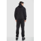 Спорт костюм чоловічий на флісі, колір чорний, 190R235