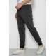 Спортивні чоловічі штани на флісі, колір темно-сірий, 238R56910-5