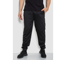 Спортивні штани чоловічі, колір чорний, 244R41512