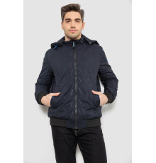 Куртка чоловіча демісезонна з капюшоном, колір синій, 244RL-9882AL