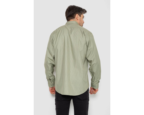 Сорочка чоловіча класична, колір оливковий, 244R332