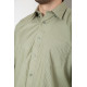 Сорочка чоловіча класична, колір оливковий, 244R332