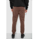 Спортивні штани чоловічі на флісі, колір коричневий, 129RA9995