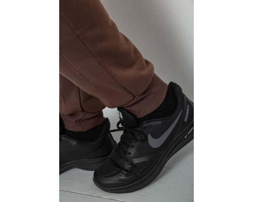 Спортивні штани чоловічі на флісі, колір коричневий, 129RA9995