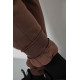 Спортивні штани чоловічі на флісі, колір коричневий, 129RA9995