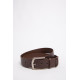 Чоловічий ремінь з еко-шкіри, коричневого кольору, 196R40S1W12