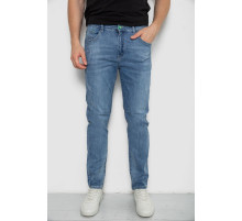 Джинси чоловічі прямі, колір блакитний, 244R091220-2