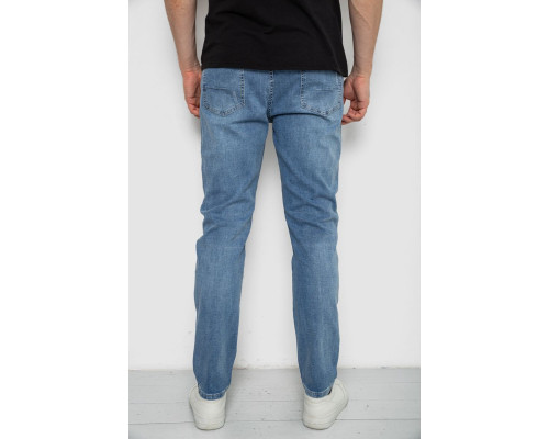 Джинси чоловічі прямі, колір блакитний, 244R091220-2