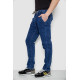 Джинси чоловічі на гумці, колір синій, 244R8064