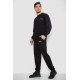 Спортивний чоловічий демісезонний костюм, колір чорний, 241R176