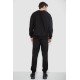 Спортивний чоловічий демісезонний костюм, колір чорний, 241R176