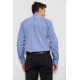 Сорочка чоловіча з довгим рукавом, колір джинс, 214R839