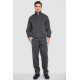 Спортивний костюм чоловічий на флісі, колір темно-сірий, 244R981-LH