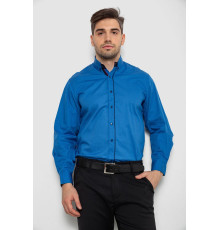 Сорочка чоловіча з принтом, колір синій, 214R16111-1 Сорочка чоловіча з принтом, колір синій, 214R16111-1