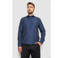 Сорочка чоловіча, колір темно-синій, 214R820