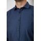 Сорочка чоловіча, колір темно-синій, 214R820