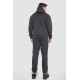 Спорт костюм чоловічий на флісі, колір темно-сірий, 190R235