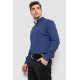 Сорочка чоловіча з принтом, колір синій, 214R7365