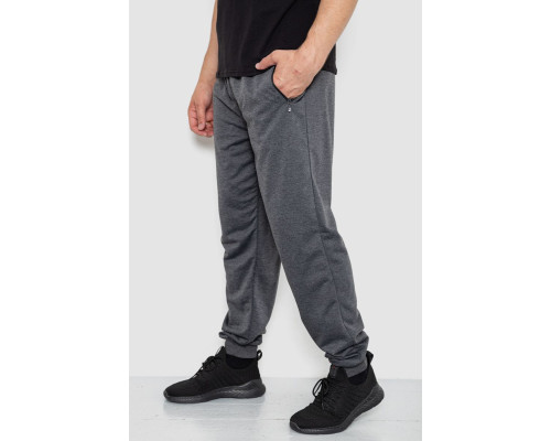 Спортивні штани чоловічі, колір темно-сірий, 244R41512