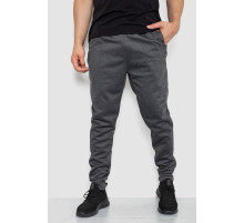 Спорт штани чоловічі, колір темно-сірий, 244R41622