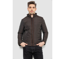 Куртка чоловіча демісезонна, колір темно-коричневий, 244R001K