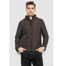 Куртка чоловіча демісезонна, колір темно-коричневий, 244R001K